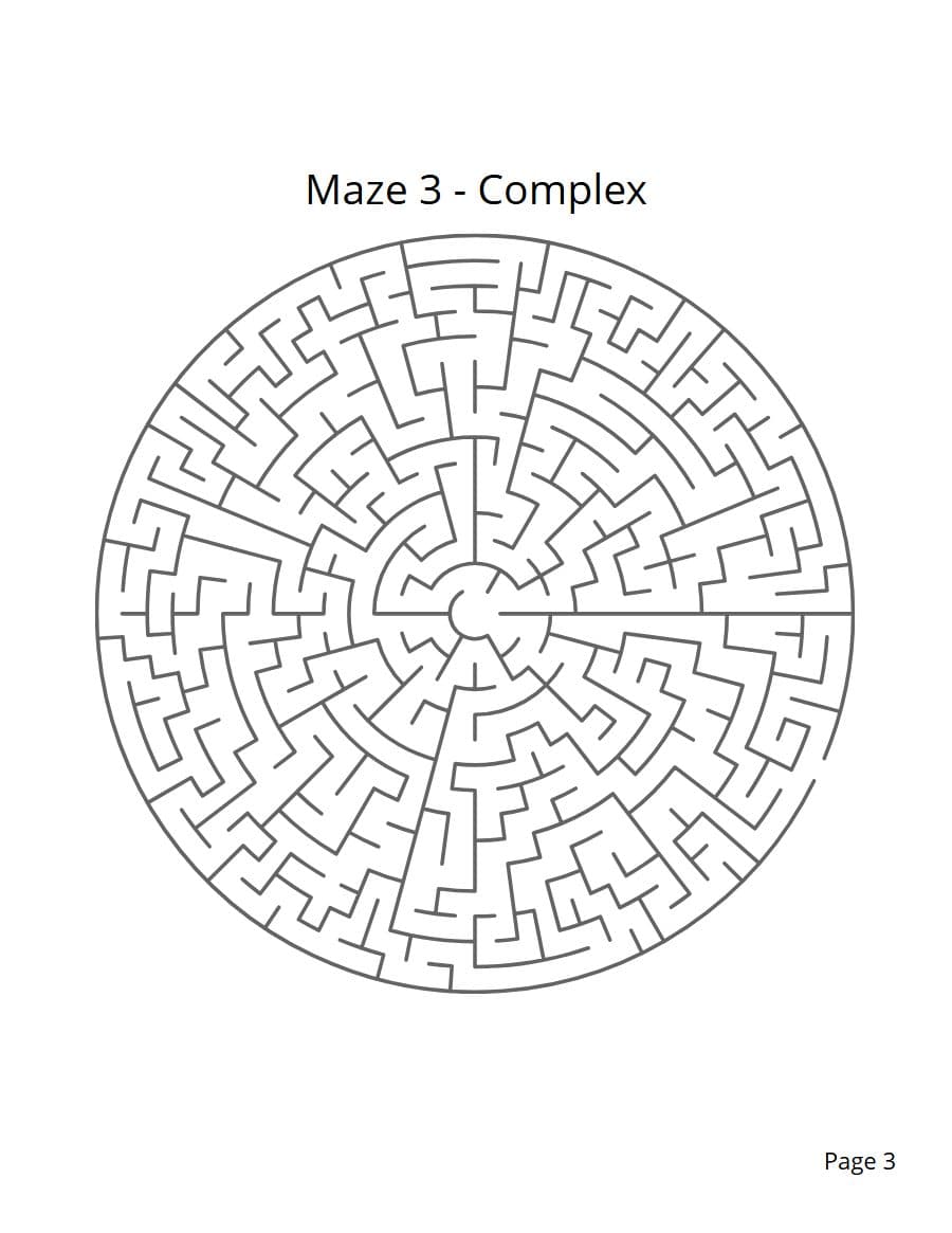 Muka depan 300 Circular Mazes