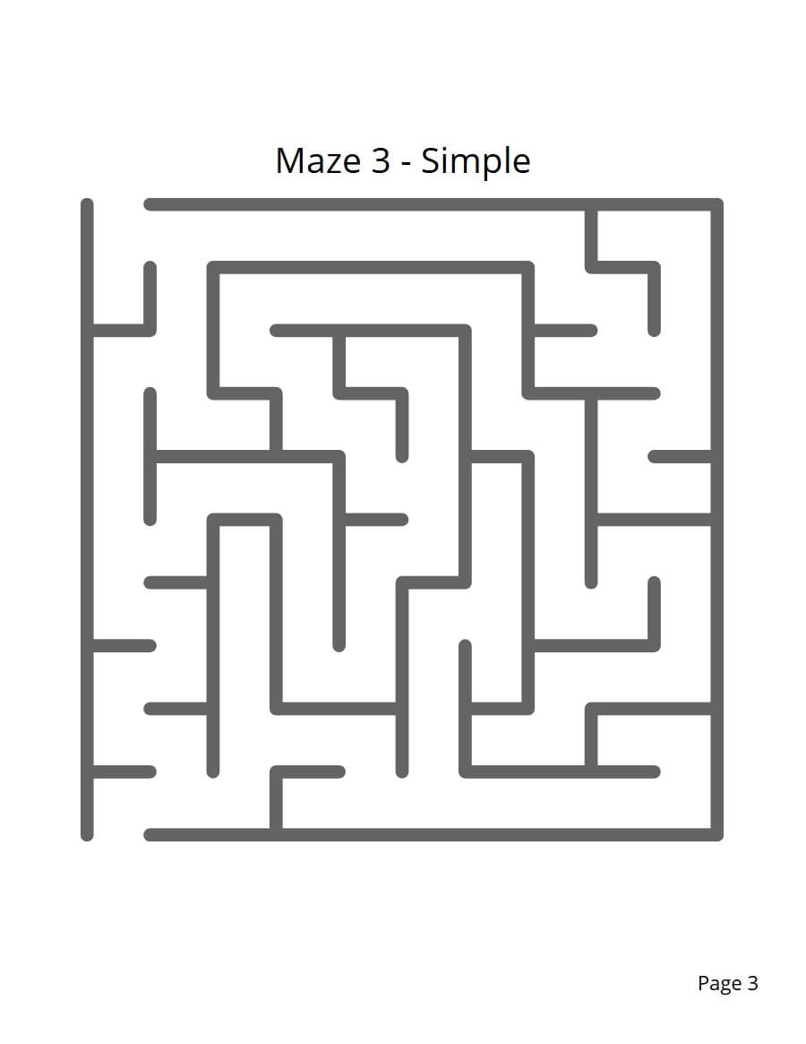 Muka depan 75 Mazes Puzzle