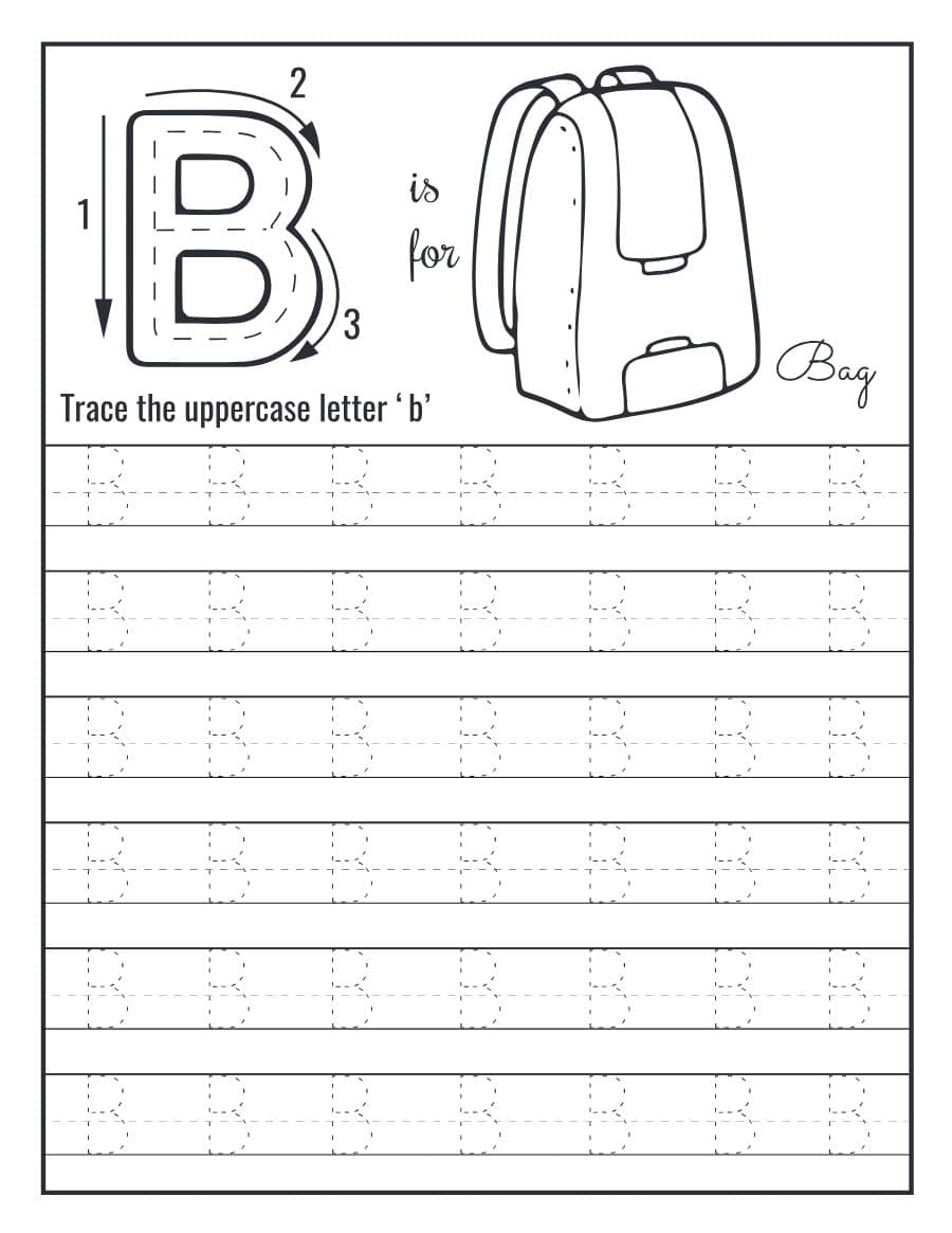 Muka depan Alphabet Tracing and Coloring Book