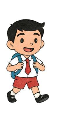 Muka depan Buku Aktiviti Jom Ke Sekolah!