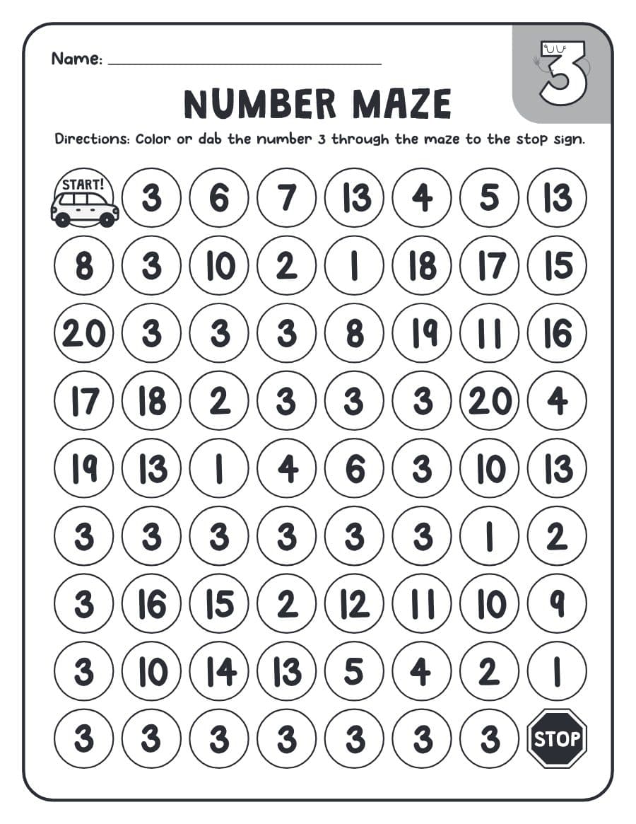 Muka depan Number Mazes 120 Dot
