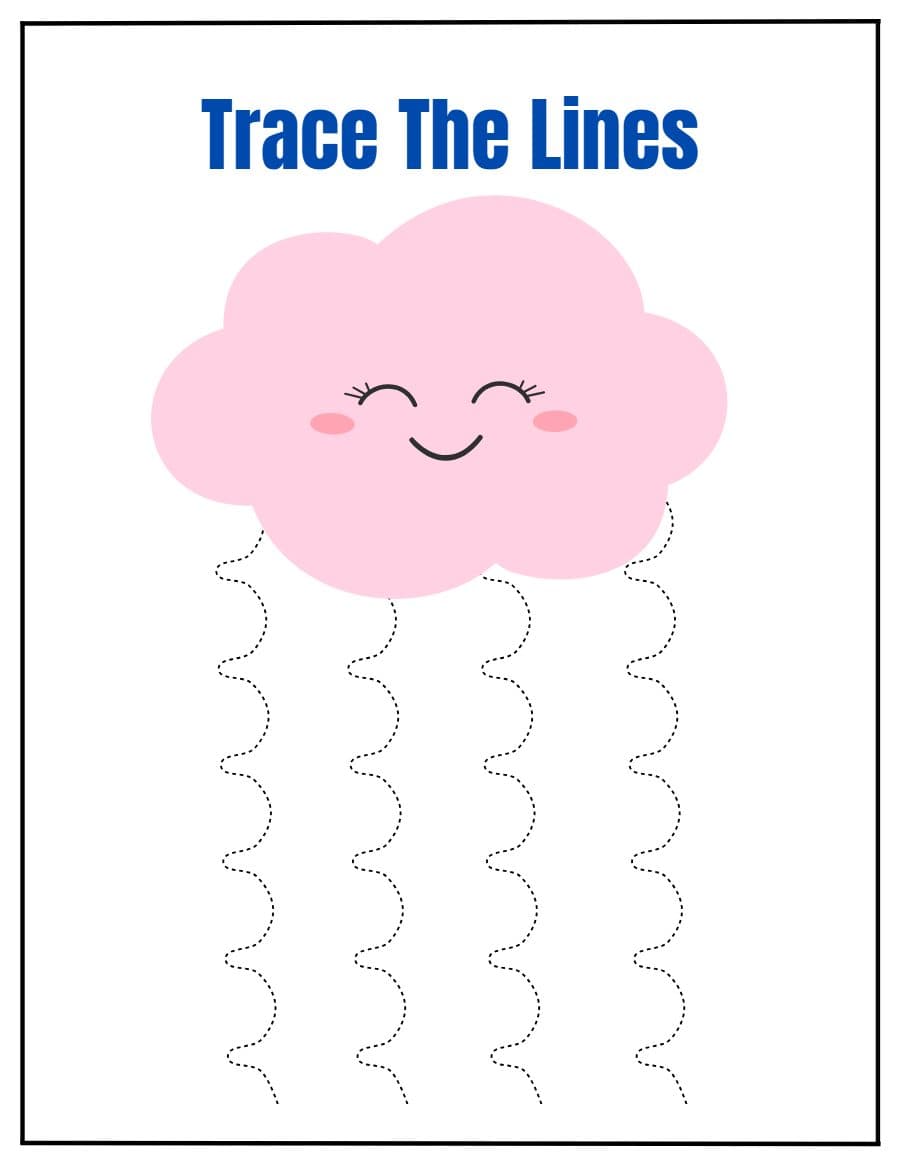 Muka depan Trace the LINES