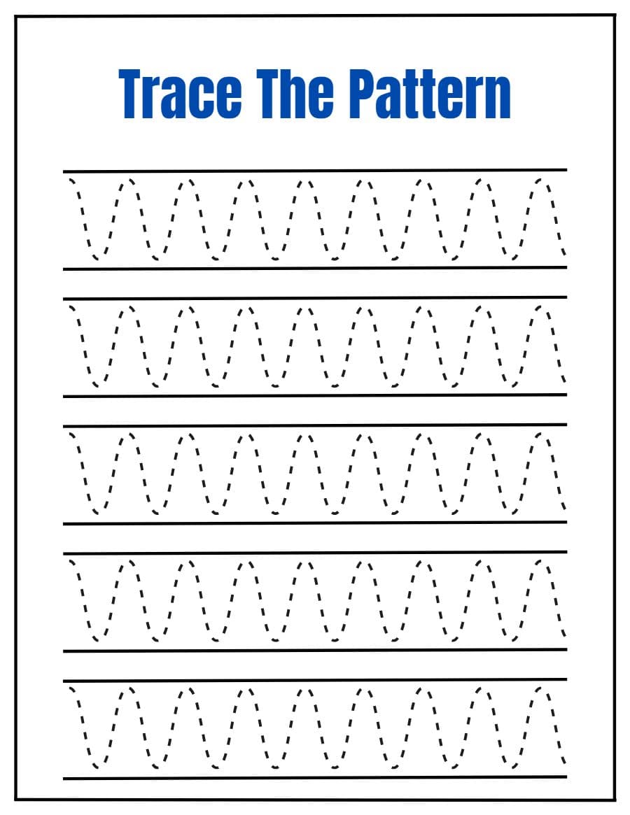 Muka depan Trace the pattern