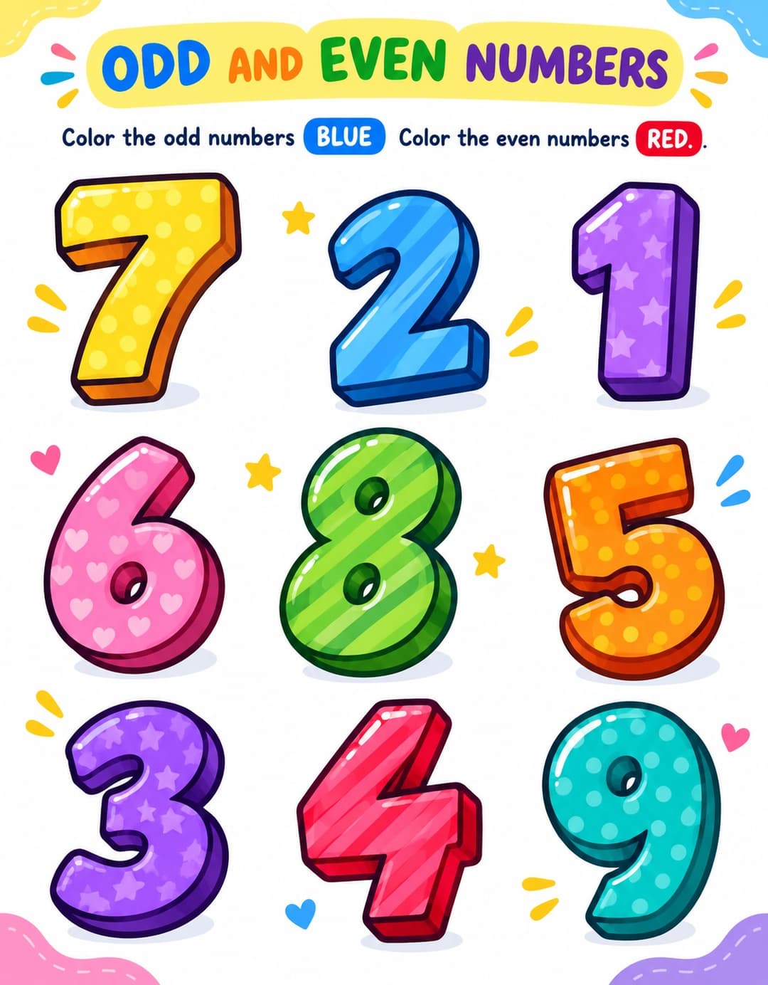 Muka depan Odd and Even Numbers 20